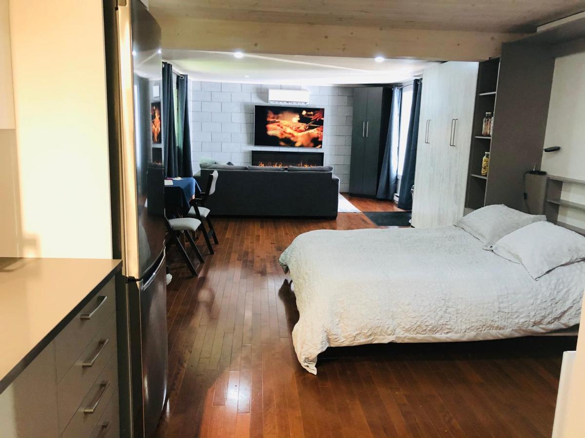 Loft Des Suites North Hatley Eksteriør billede